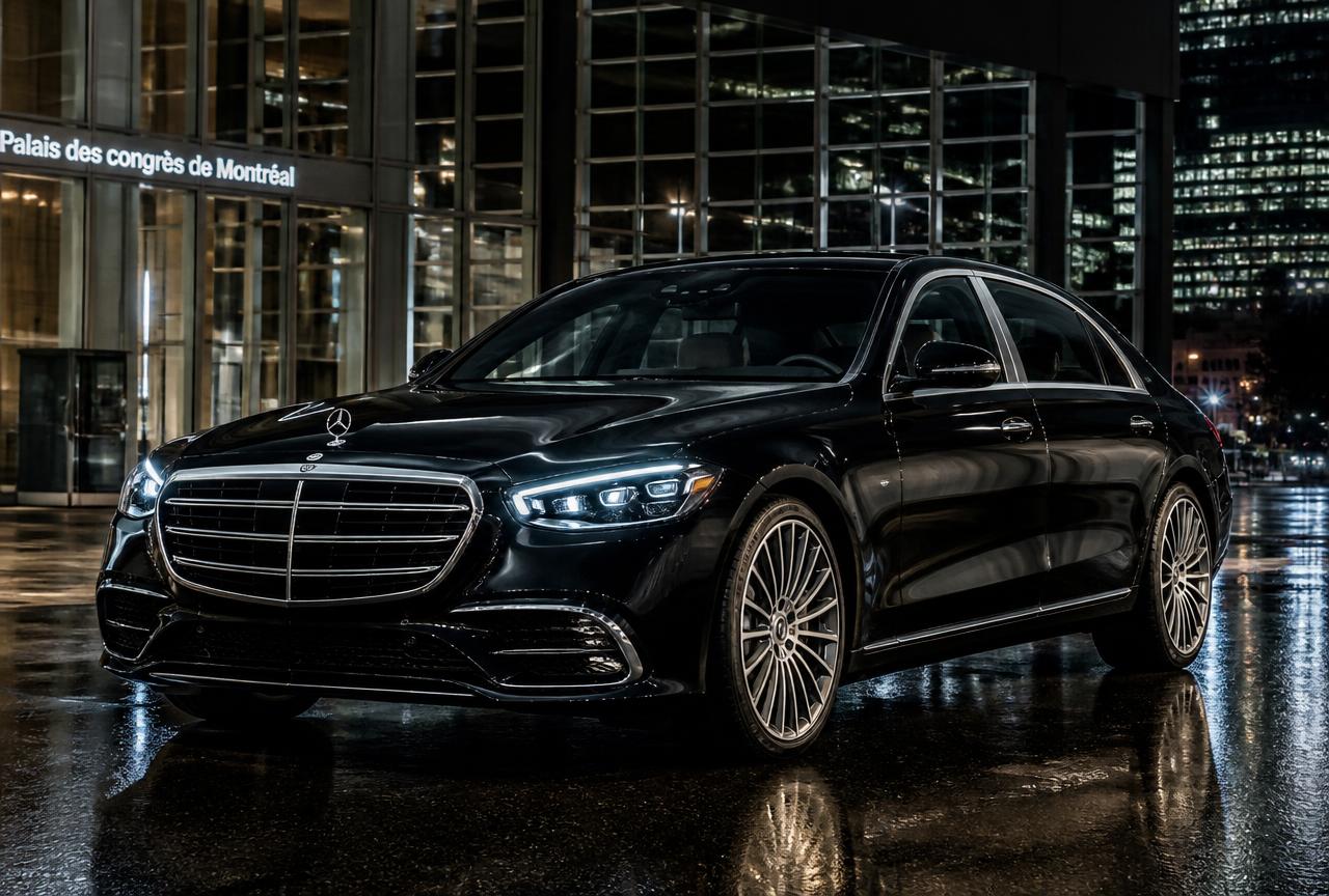 Mercedes-Benz S-Class 2026 — chauffeured luxury sedan in Montreal