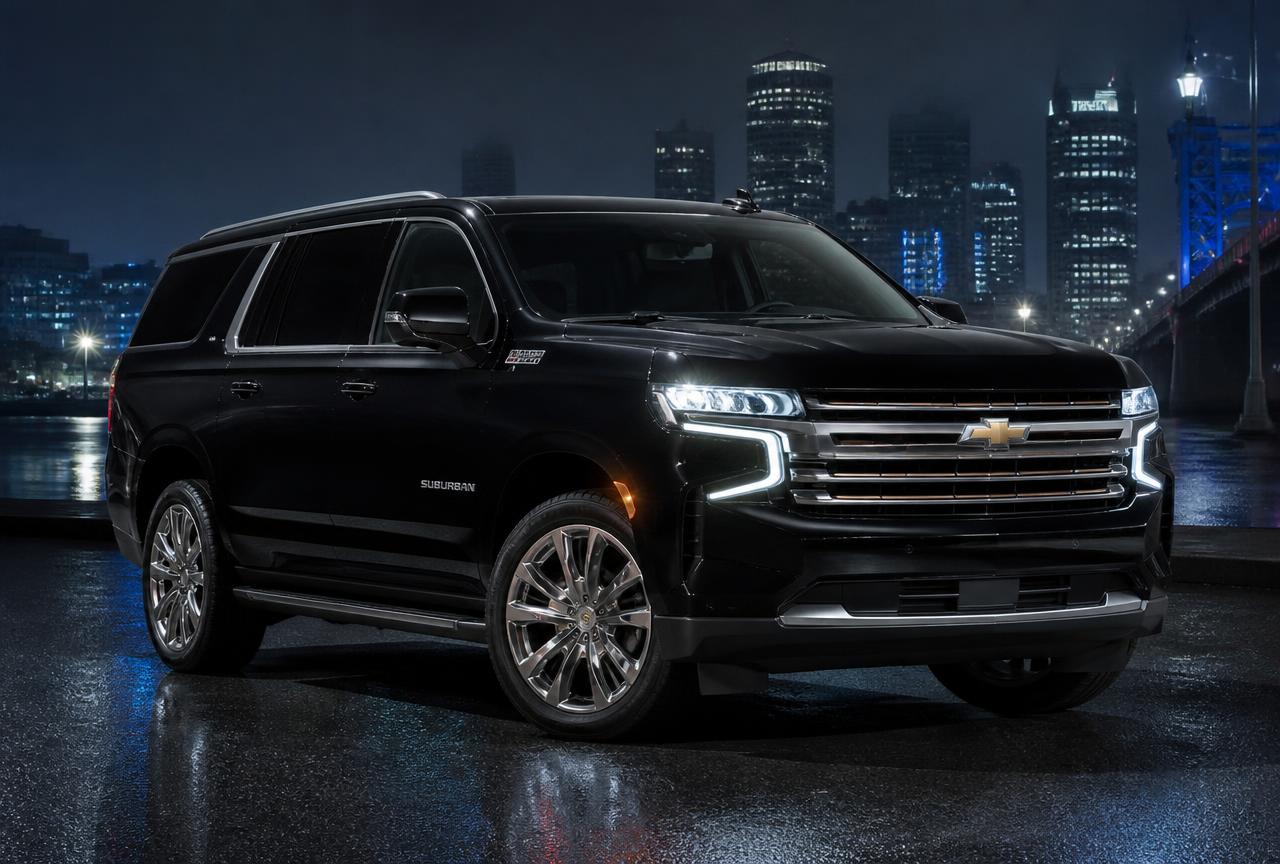 Chevrolet Suburban 2026 — chauffeured full-size suv in Montreal